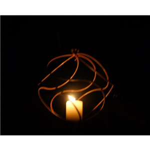 PF Tangle Ball On 4ft Stem Candle Holder/Hook BM/RtR