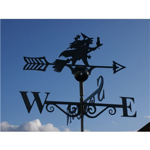 PF Witch And Cat Weathervane