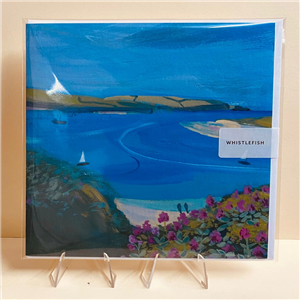 Whistlefish Greeting Card Sailing Boats 16x16cm