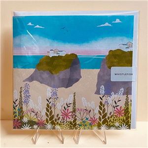 Whistlefish Greeting Card Beach Life 16x16cm