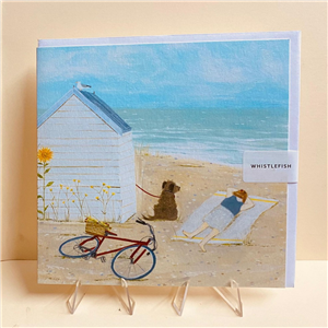 Whistlefish Greeting Card Taking Five 16x16cm