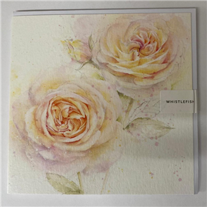 Whistlefish Greeting Card Timeless Rose 16x16cm